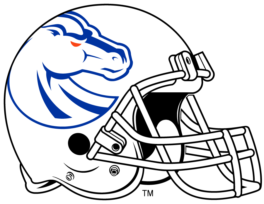 Boise State Broncos 2012-Pres Helmet Logo v2 diy iron on heat transfer